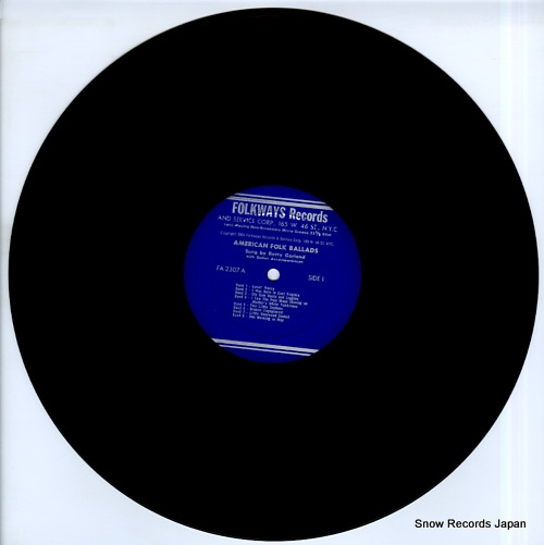 GARLAND, BETTY american folk ballads FA2307