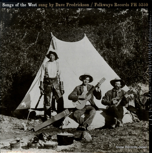 FREDRICKSON, DAVE songs of the west FH5259