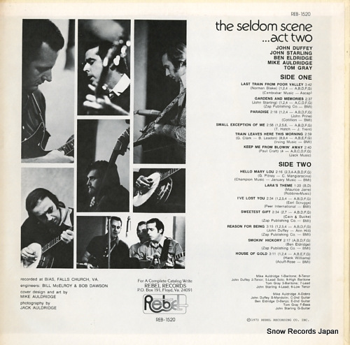 SELDOM SCENE, THE act two SLP-1520