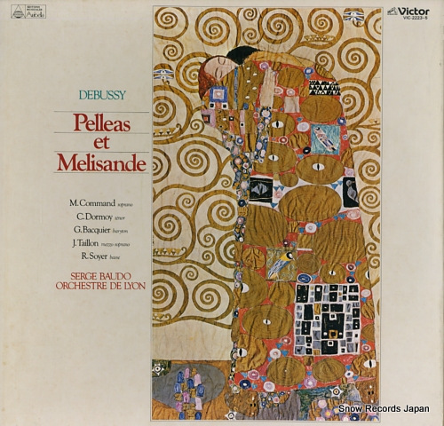 BAUDO, SERGE debussy; pelleas et melisande VIC-2223-5
