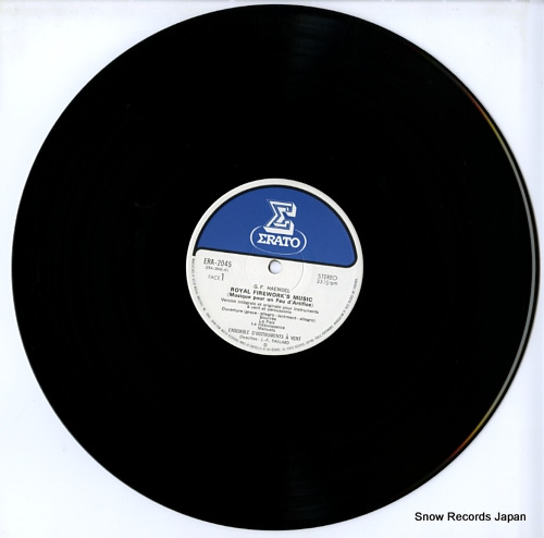 PAILLARD, JEAN-FRANCOIS haendel; royal firework's music ERA-2045