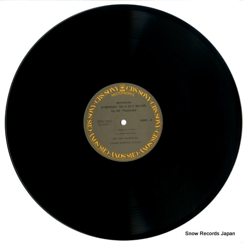 BERNSTEIN, LEONARD beethoven; symphony no.6 