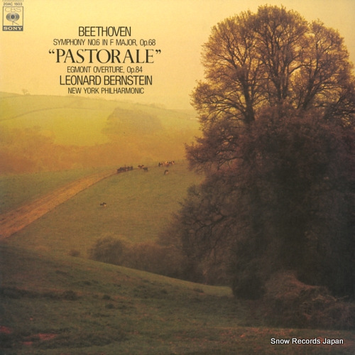 BERNSTEIN, LEONARD beethoven; symphony no.6 