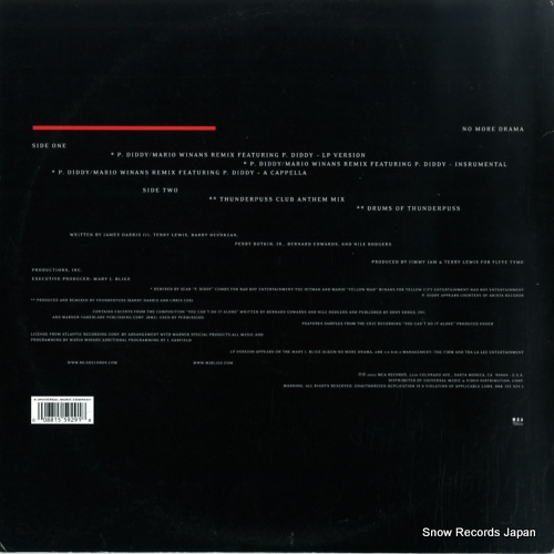 J. BLIGE, MARY no more crama remixes 088155929-1