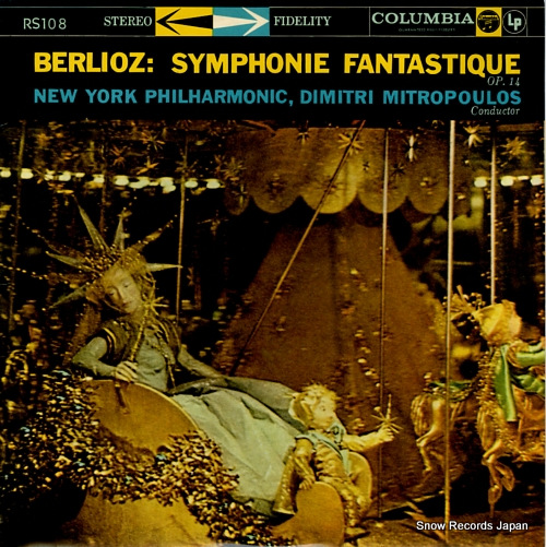 MITROPOULOS, DIMITRI berlioz; symphoinie fantastique RS108