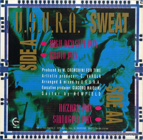 U.S.U.R.A sweat TIME018