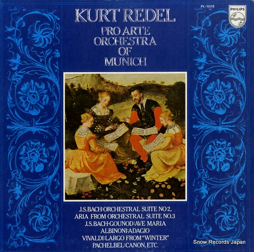 REDEL, KURT bach; orchestral suite no.2 PL-1018