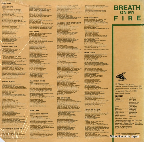 WINTER, CATHY breath on my fire FF342
