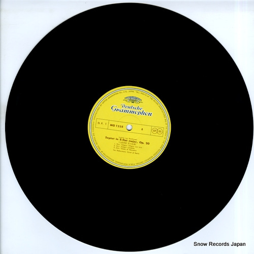 PHILHARMONIC OCTET OF BERLIN, THE beethoven; septet in e-flat major, op.20 MG-1235