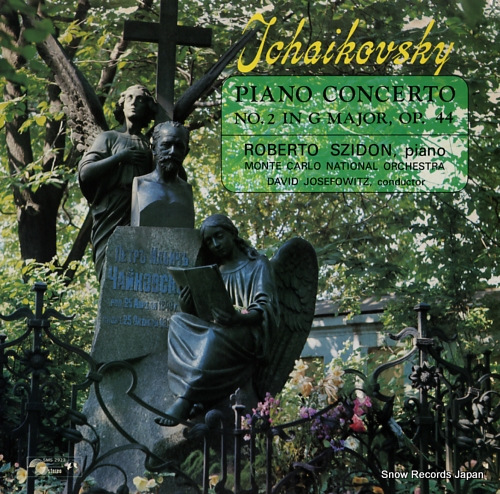 SZIDON, ROBERTO tchaikovsky; piano concerto no.2 in g major op.44 SMS-2923