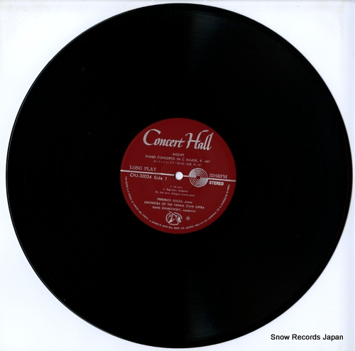 GULDA, FRIEDRICH mozart; piano concerto in c major/in b flat major CHJ-30034