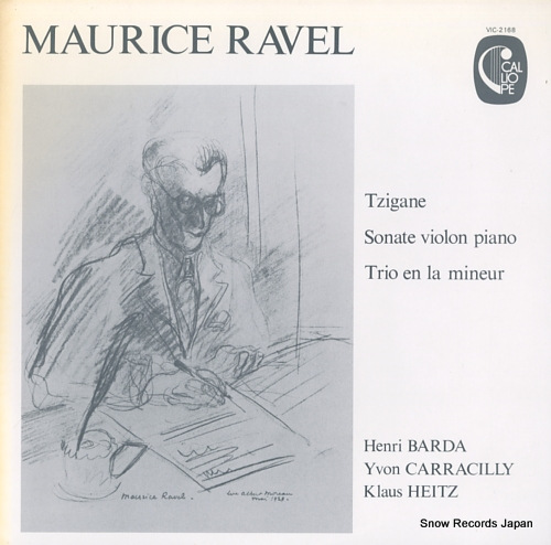 BARDA, HENRI ravel; tzigane VIC-2168