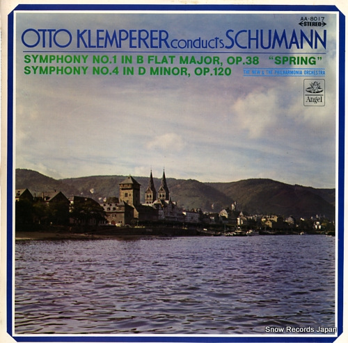 KLEMPERER, OTTO schumann; symphony no.1 in b flat major, op.38 