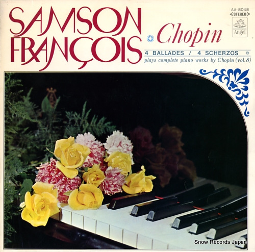 FRANCOIS, SAMSON chopin; 4 ballades, 4 scherzos AA-8048