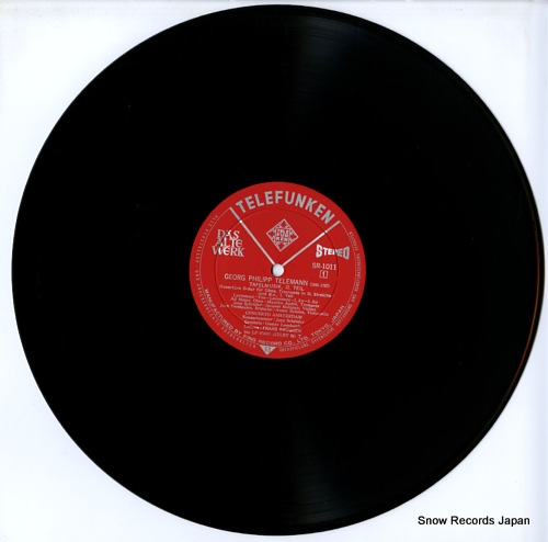 BRUGGEN, FRANS telemann; tafelmusk 2 teil SR-1011-2