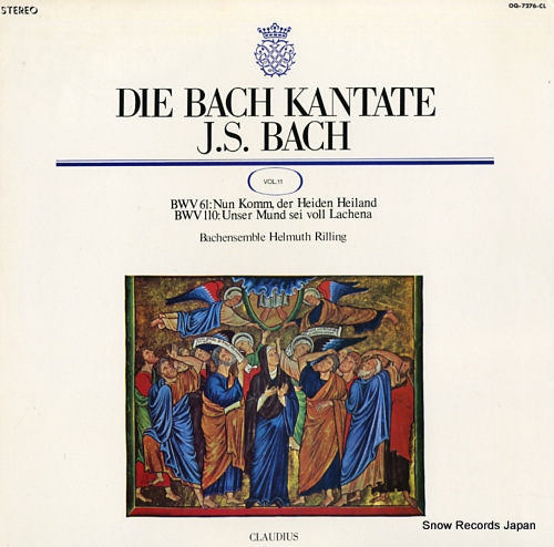 RILLING, HELMUTH bach; kantate bwv61/bwv110 OQ-72760-CL