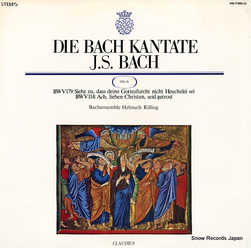 RILLING, HELMUTH bach; kantate bwv179/bwv114 OQ-7280-CL