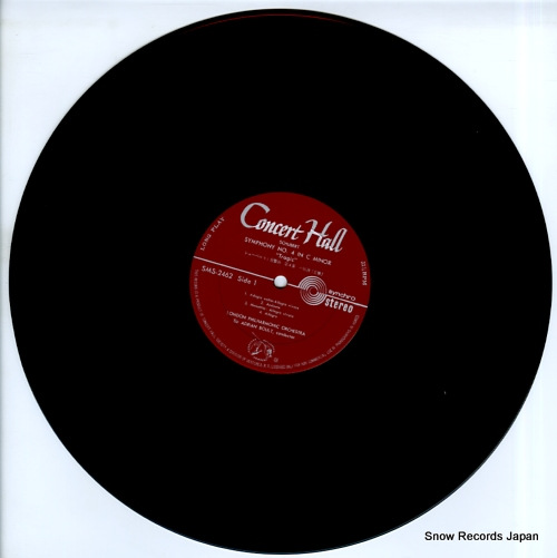 BOULT, ADRIAN / DAVID JOSEFOWITZ schubert; symphony no.4 