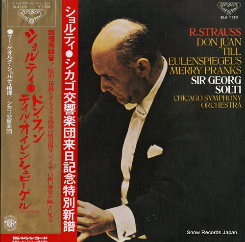 SOLTI, GEORG strauss; don juan, op.20, symphonic poem SLA1120