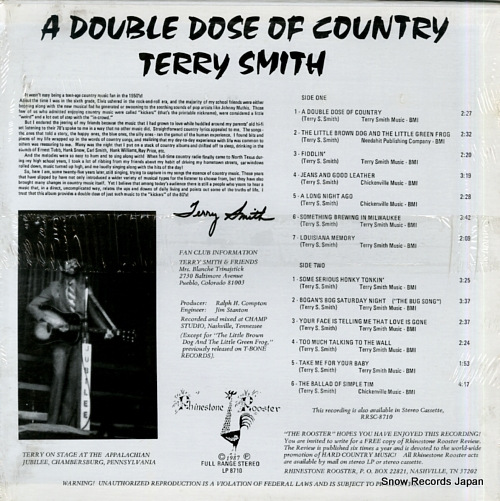 SMITH, TERRY a double dose of country LP8710