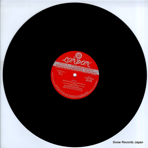 BACKHAUS, WILHELM bach recital K18C9461