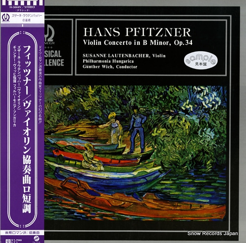 LAUTENBACHER, SUSANNE hans pfitzner; violin concerto in b minor, op.34 H-5044V