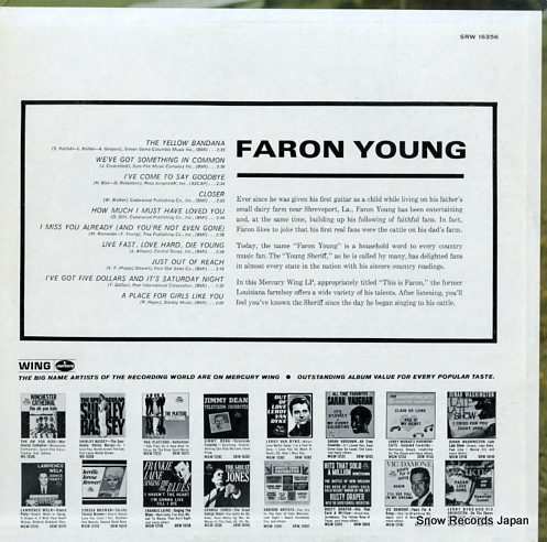 YOUNG, FARON this is faron SRW-16356