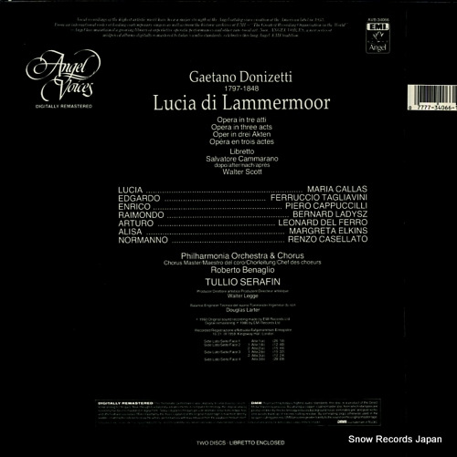 CALLAS, MARIA donizetti; lucia di lammermoor AVB-34066