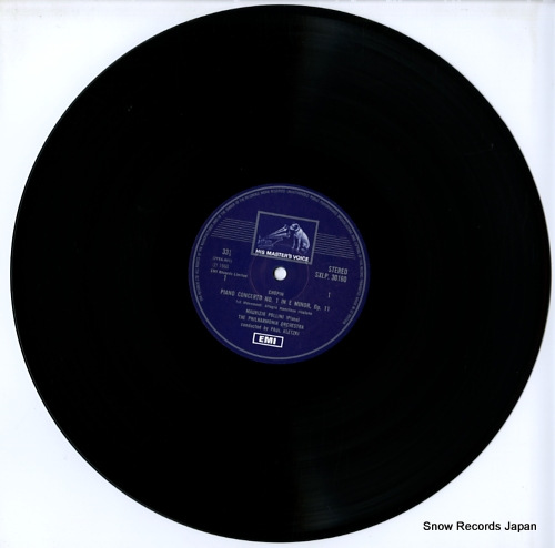 POLLINI, MAURIZIO chopin; piano concerto no.1 in e minor SXLP30160