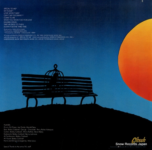 CALDWELL, BOBBY bobby caldwell CLOUDS8804