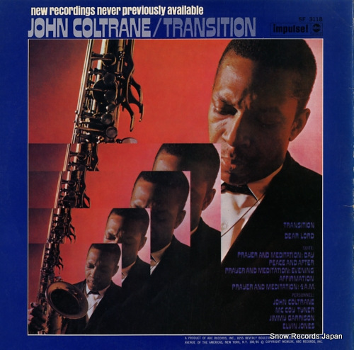 COLTRANE, JOHN transition SR3118