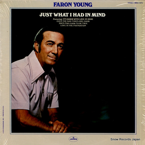 YOUNG, FARON just what i had in mind SRM-1-674