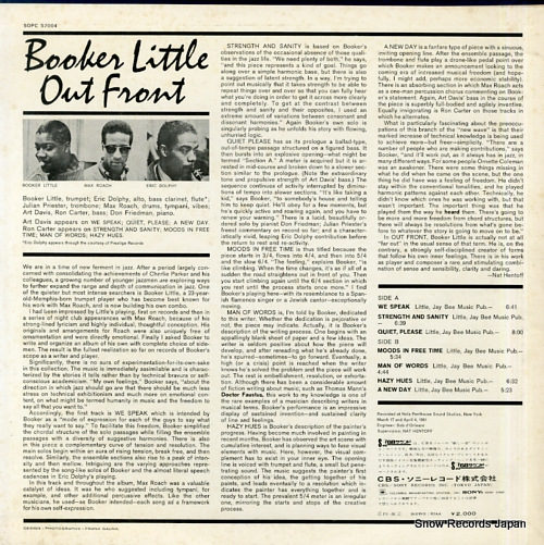 LITTLE, BOOKER out front SOPC57004