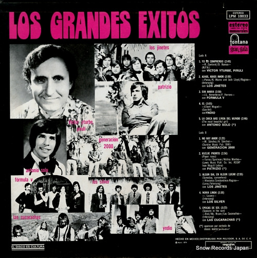 V/A los grandes exitos LPM10033