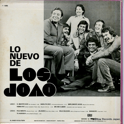 LOS JOAO lo nuevo de los joao T-10465
