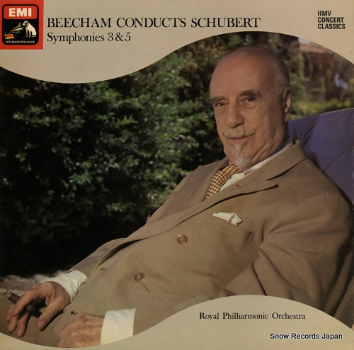 BEECHAM, THOMAS schubert; symphonies 3 & 5 SXLP30204