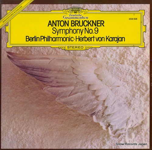 KARAJAN, HERBERT VON bruckner; symphony no.9 2530828