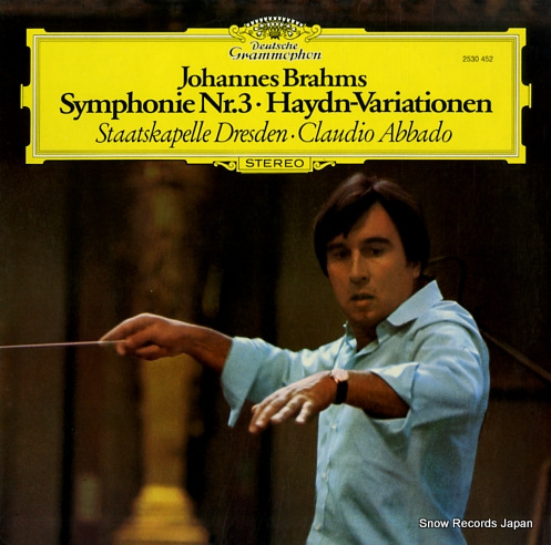 ABBADO, CLAUDIO brahms; symphonie nr.3/haydn-variationen 2530452