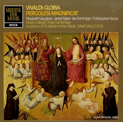 WILLCOCKS, DAVID vivaldi; gloria/pergolesi; magnificat 6.42244
