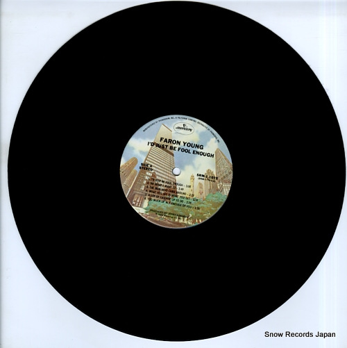 YOUNG, FARON i'd just be fool enough SRM-1-1075