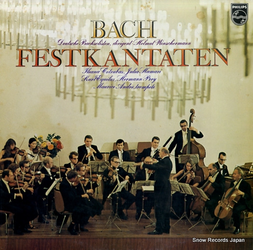 WINSCHERMANN, HELMUT bach; festkantaten 13PC-300