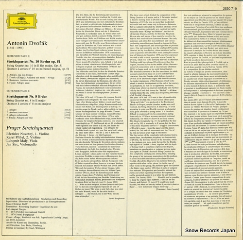 ץϻͽ dvorak; streichouartette string quartets no.8&10 2530719