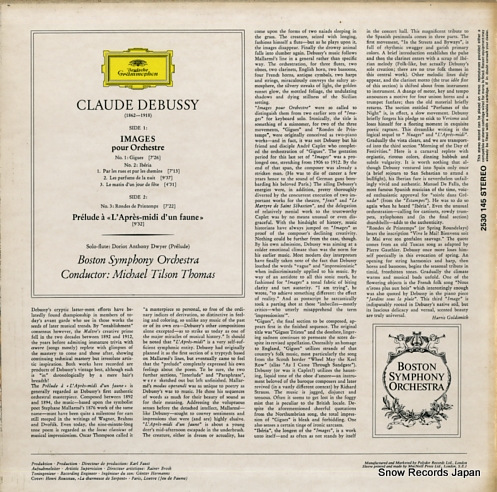 THOMAS, MICHAEL TILSON debussy; images-prelude a 