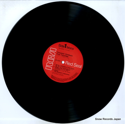 TOSCANINI, ARTURO toscanini conducts your favorites VRA-2022