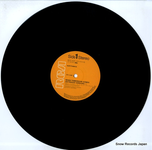 EURYTHMICS when tomorrow comes RPS-1025
