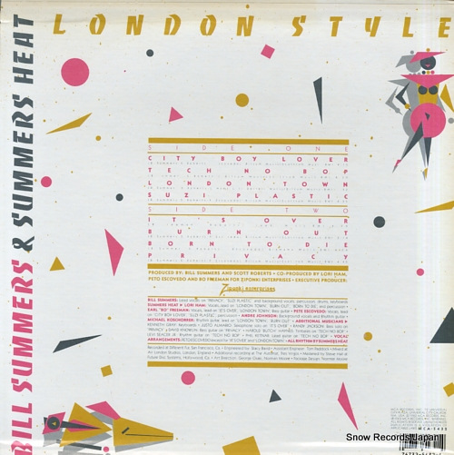 SUMMERS, BILL, AND SUMMERS HEAT london style MCA-5432