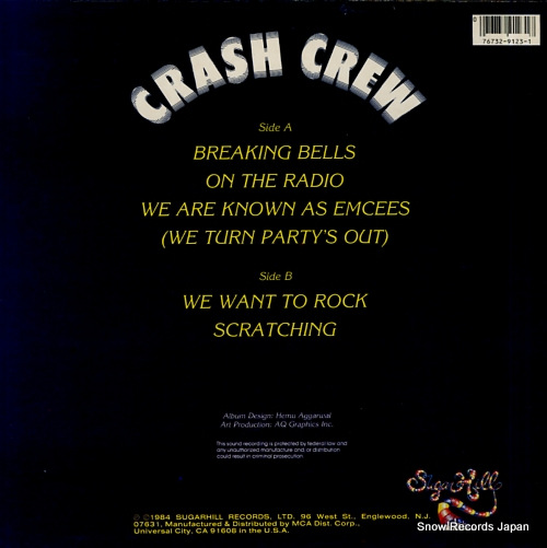 CRASH CREW crash crew SH9123