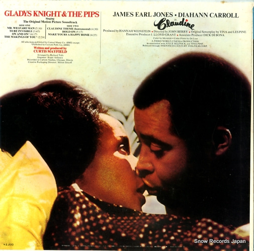 KNIGHT, GLADYS, AND THE PIPS claudine YP-7043-DA