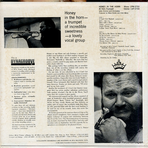 HIRT, AL honey in the horn LSP-2733