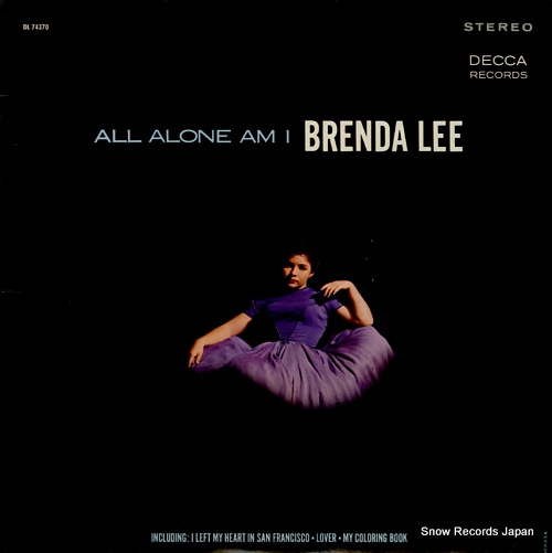 LEE, BRENDA all alone am i DL74370